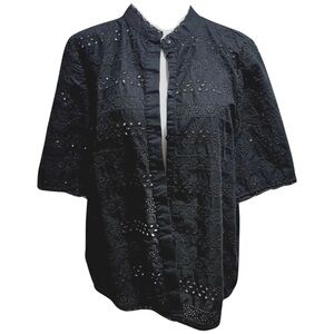 JIGSAW Eyelet‎ Blouse